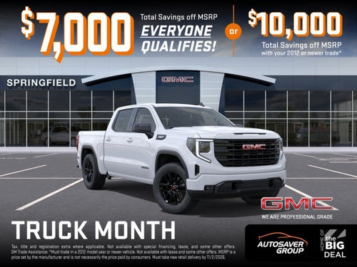 2026 GMC Sierra 1500 Elevation