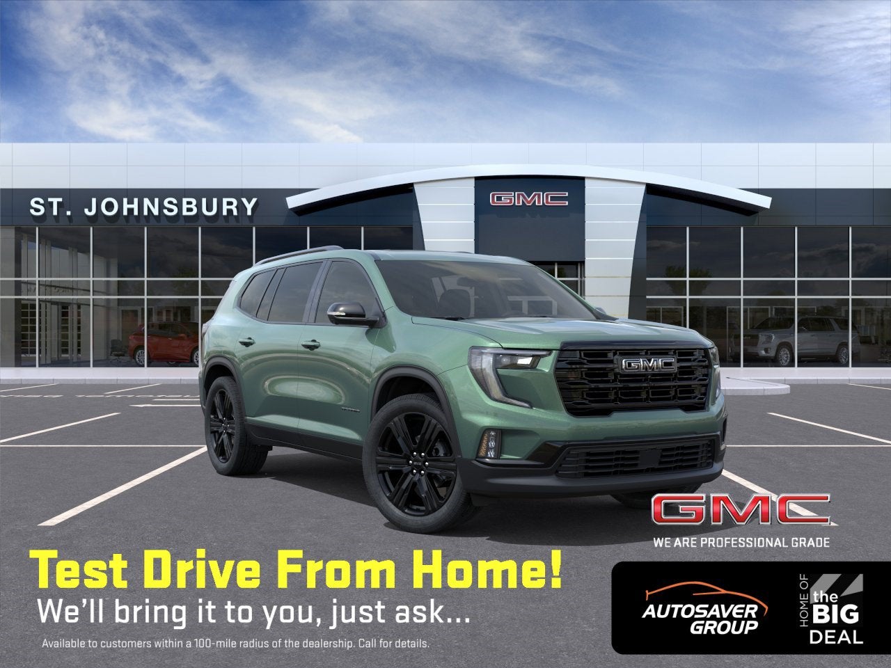 2027 GMC Acadia Elevation