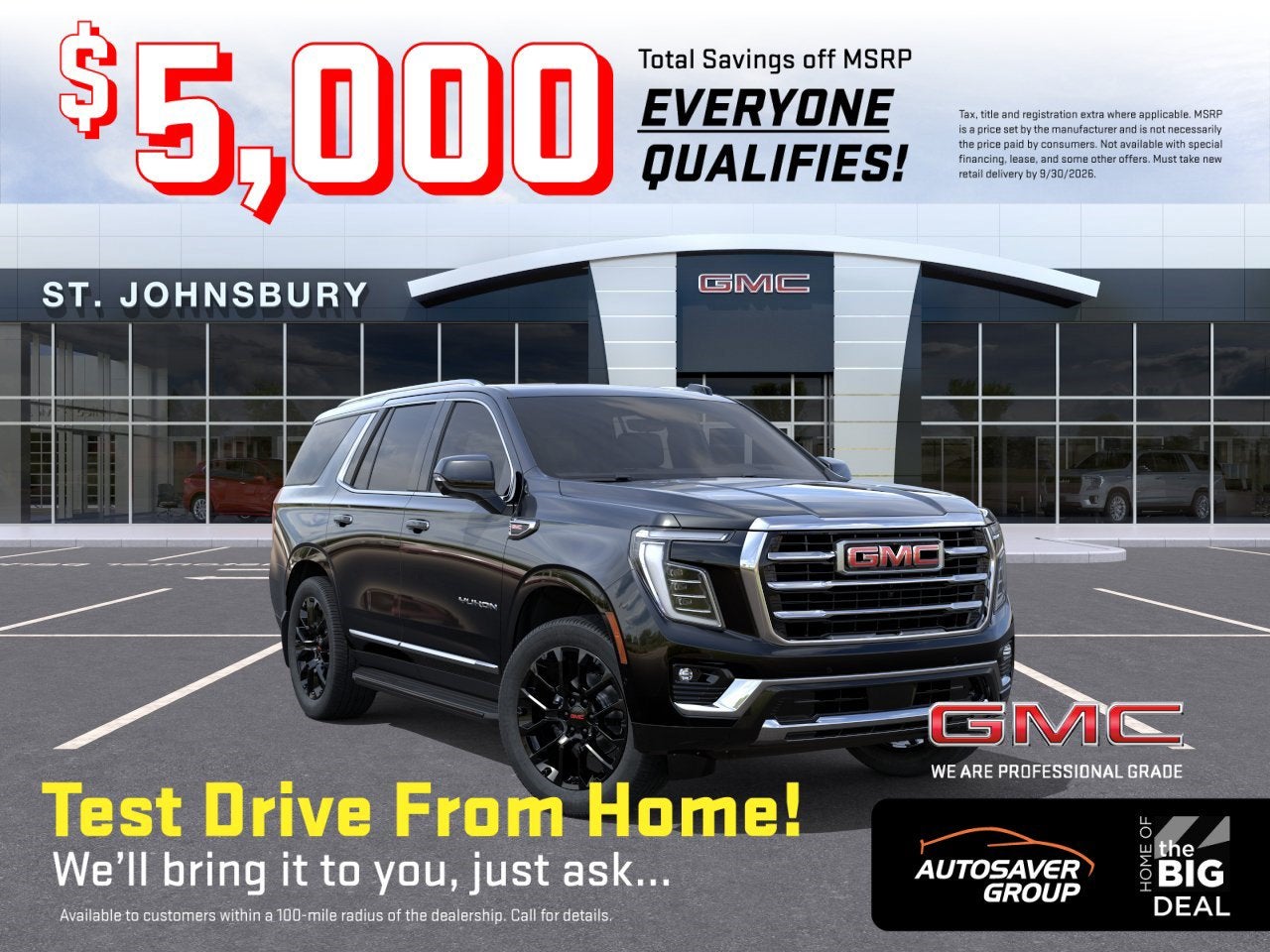 2027 GMC Yukon Elevation