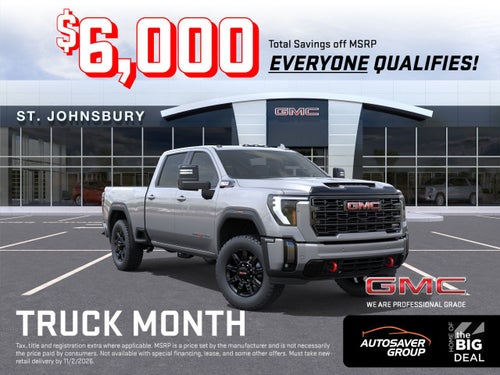 2026 GMC Sierra 2500 HD AT4