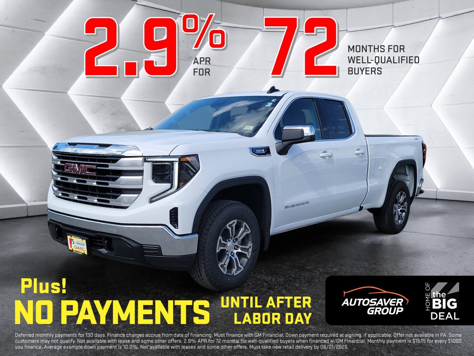 2026 GMC Sierra 4WD Double Cab Standard Box SLE's photo
