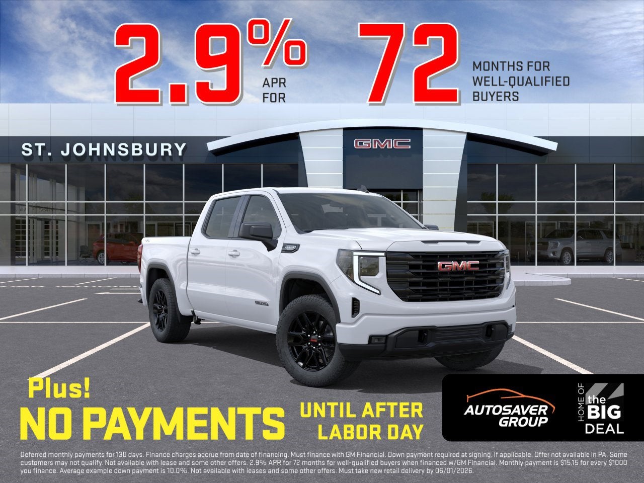 2026 GMC Sierra 1500 Elevation