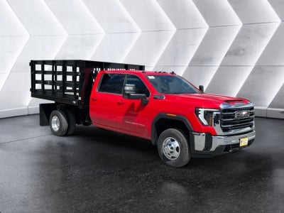 2024 GMC Sierra 3500 HD Chassis Cab SLE Reading Platform Stake Body Dump