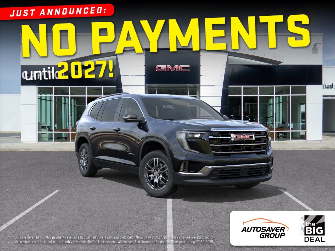 2027 GMC Acadia Elevation