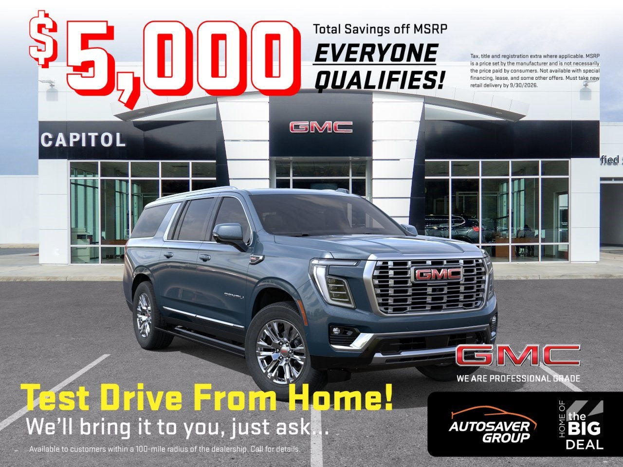 2026 GMC Yukon XL Denali