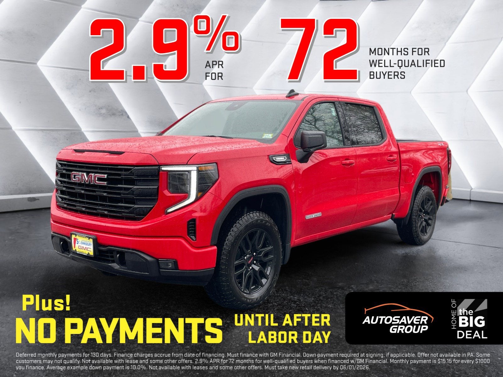 2026 GMC Sierra 1500 Elevation