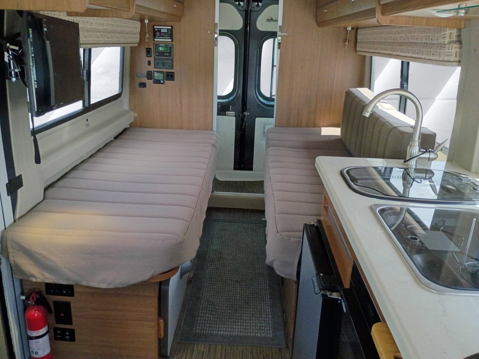 2017 RAM ProMaster Cargo Van High Roof Winnebago Travato M-59K Camper Van