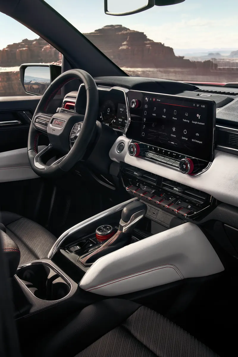 2026 GMC Canyon infotainment system at St. Johnsbury GMC in St. Johnsbury VT