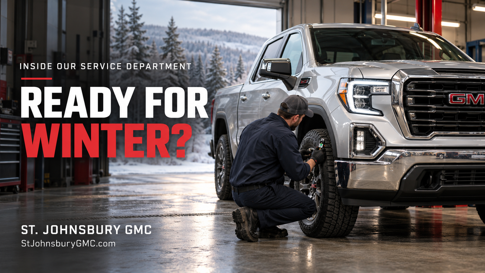 Winter Vehicle Service in St. Johnsbury, VT | GMC