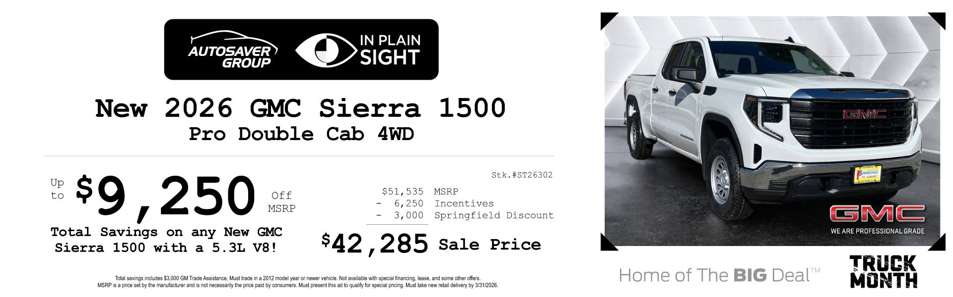 SHOP NEW GMC DEALS NEAR ST JOHNSBURY, VT