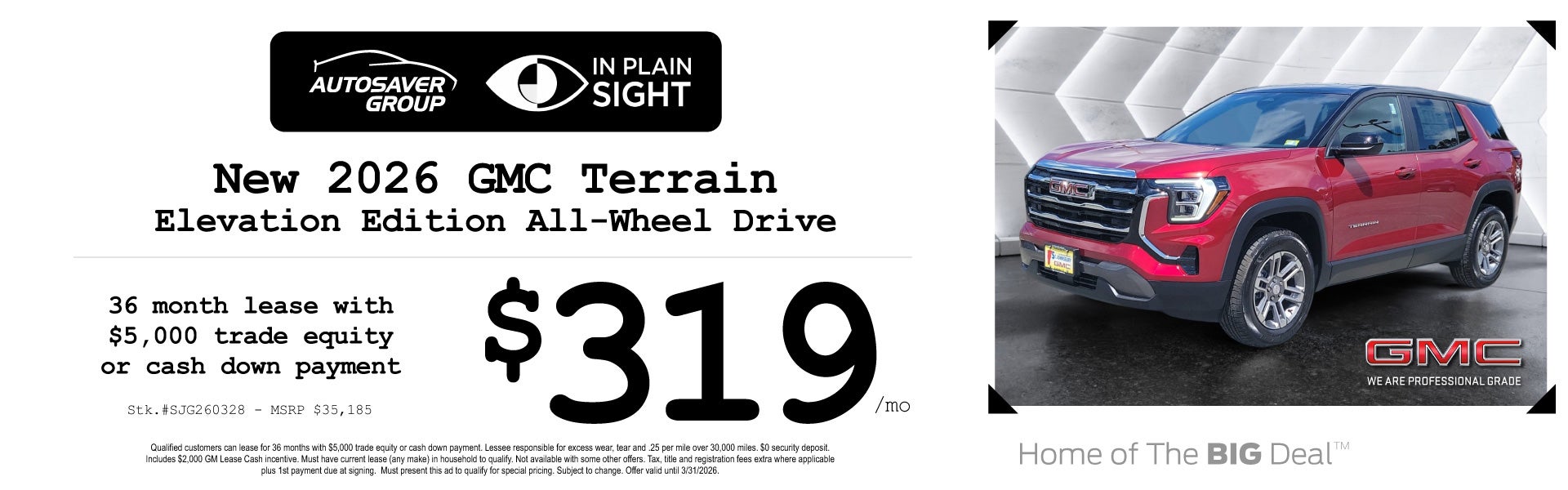 SHOP NEW GMC DEALS NEAR ST JOHNSBURY, VT