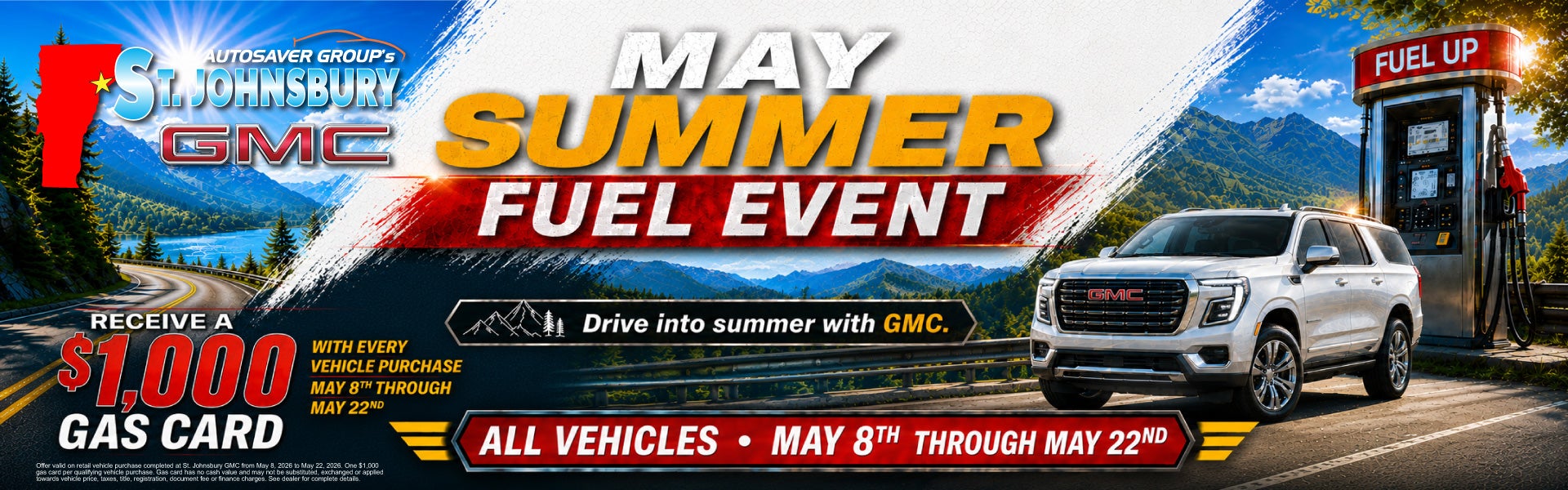 ST JOHNSBURY GMC IS HOME OF THE BIG DEAL