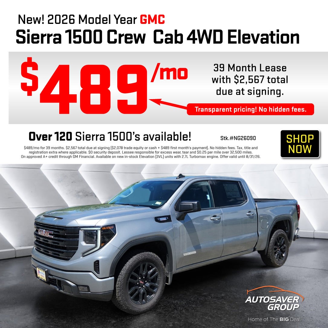 SHOP NEW GMC DEALS NEAR ST JOHNSBURY, VT