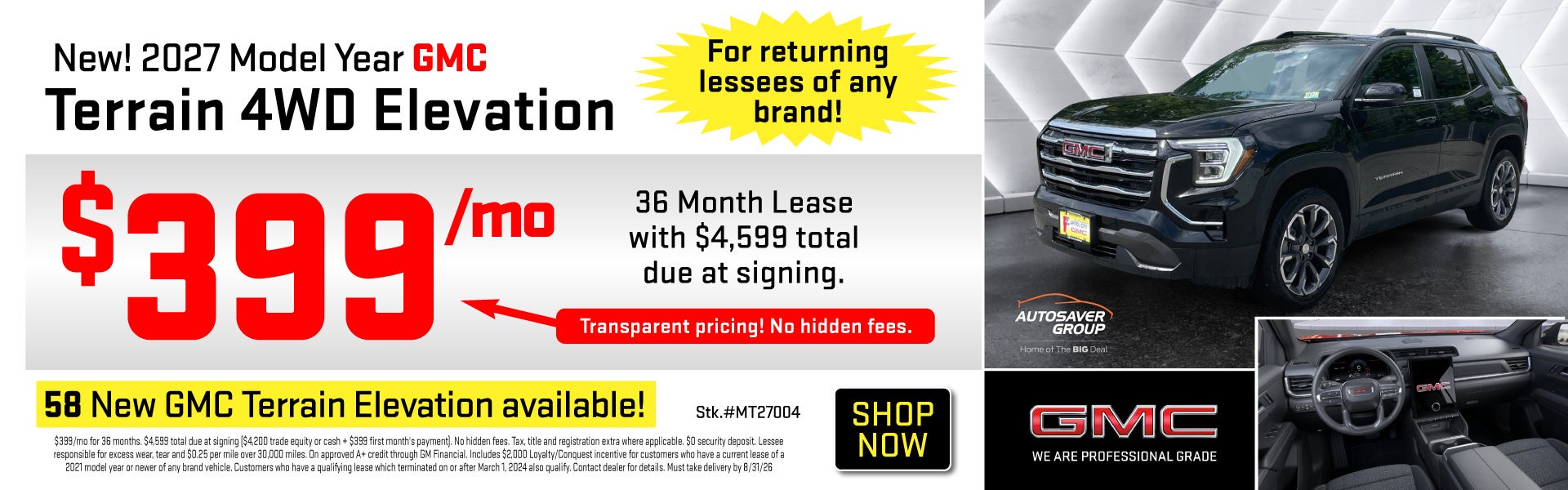 SHOP NEW GMC DEALS NEAR ST JOHNSBURY, VT