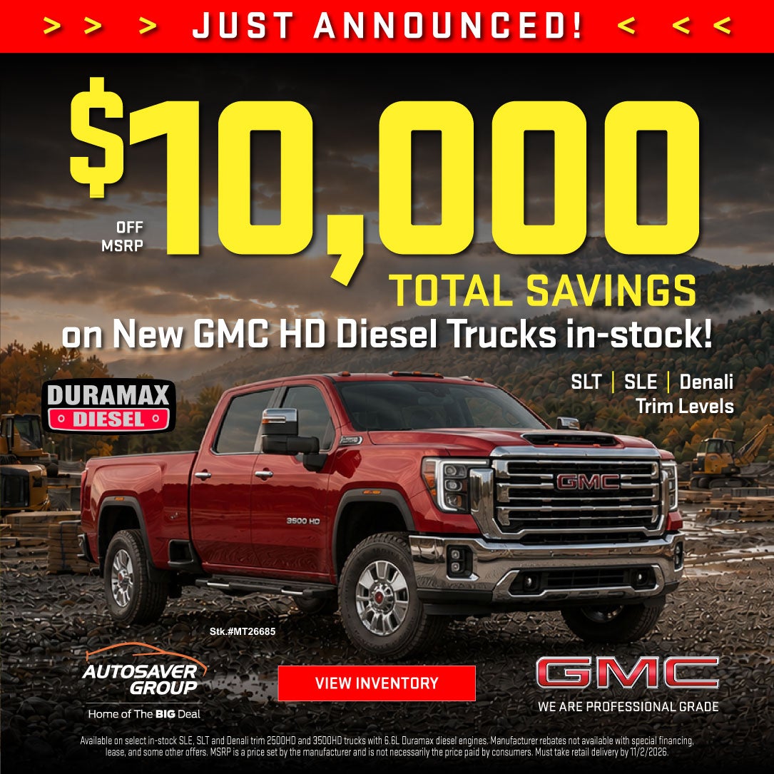 SHOP NEW GMC DEALS NEAR ST JOHNSBURY, VT