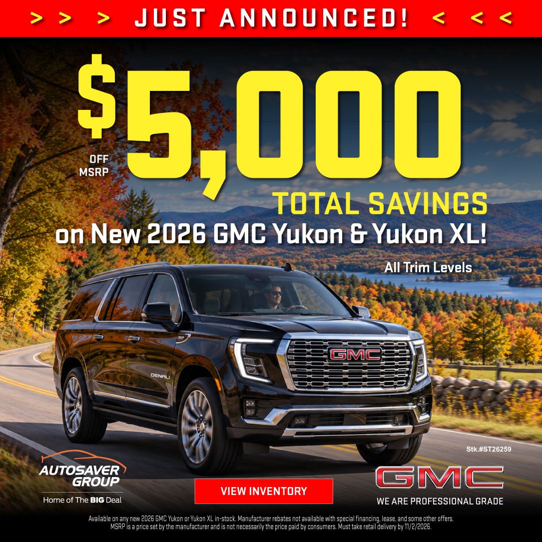 SHOP NEW GMC DEALS NEAR ST JOHNSBURY, VT